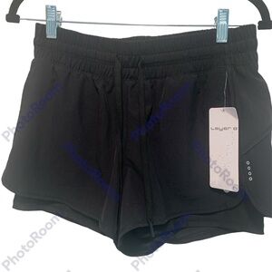 NWT Layers Athletic Shorts Size Small